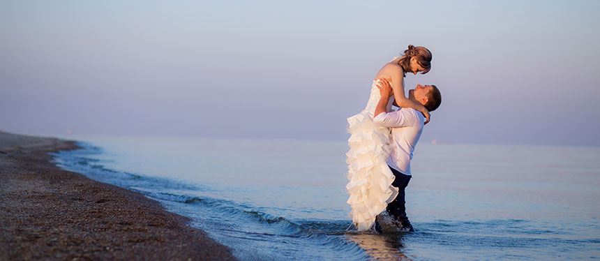 Couple on the beach